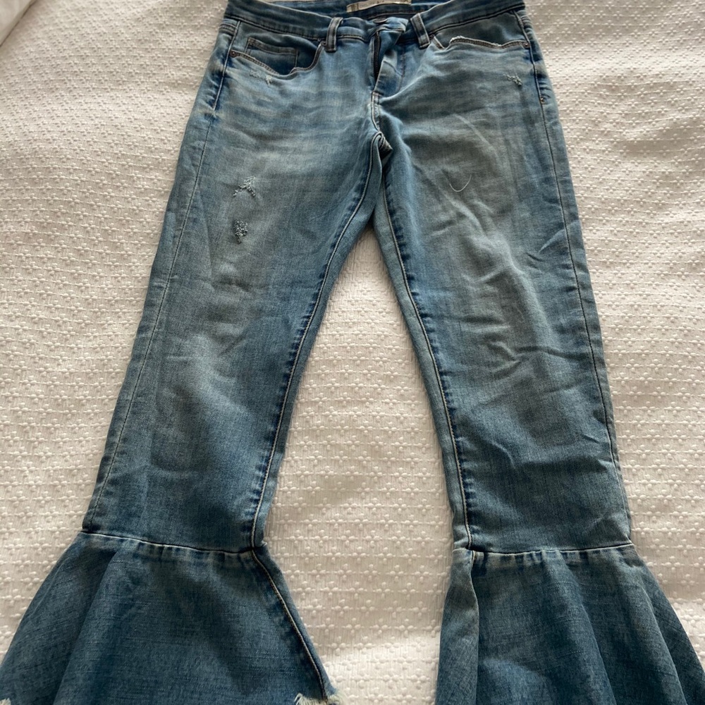 Flared jeans